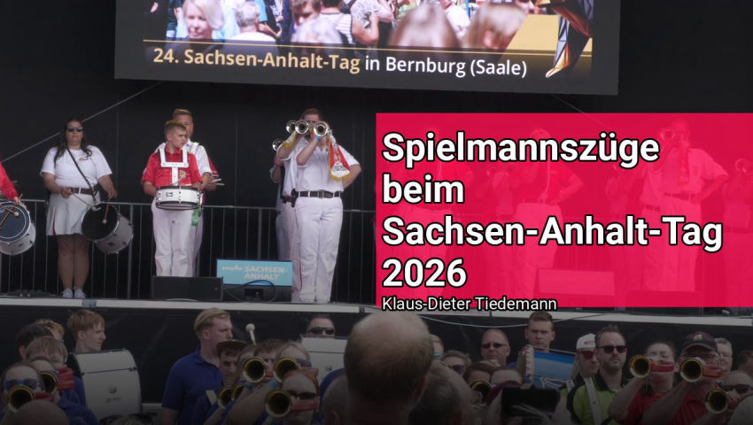 Spielmannszüge beim Sachsen-Anhalt-Tag 2026