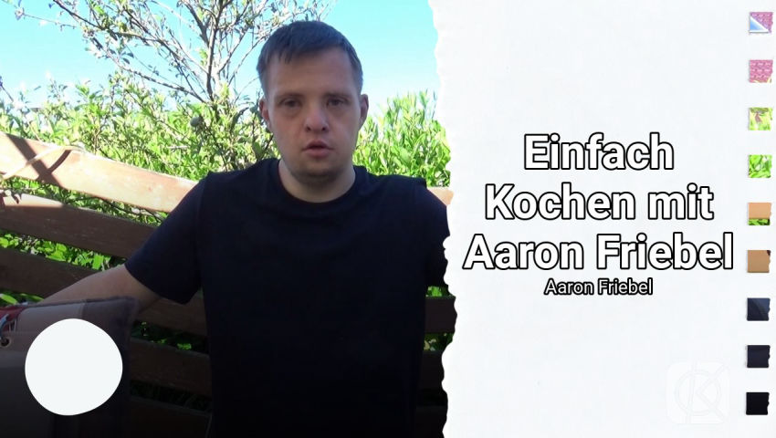 Einfach Kochen mit Aaron Friebel
