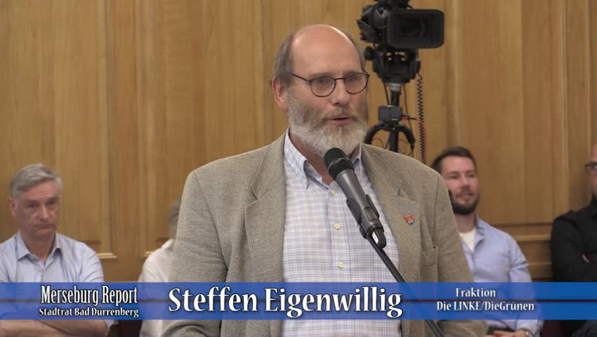 Merseburg Report Sitzung des Stadtrates von Bad Dürrenberg vom 21.05.2026
