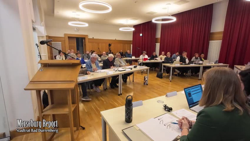 Merseburg Report Sitzung des Stadtrates von Bad Dürrenberg vom 12.03.2026