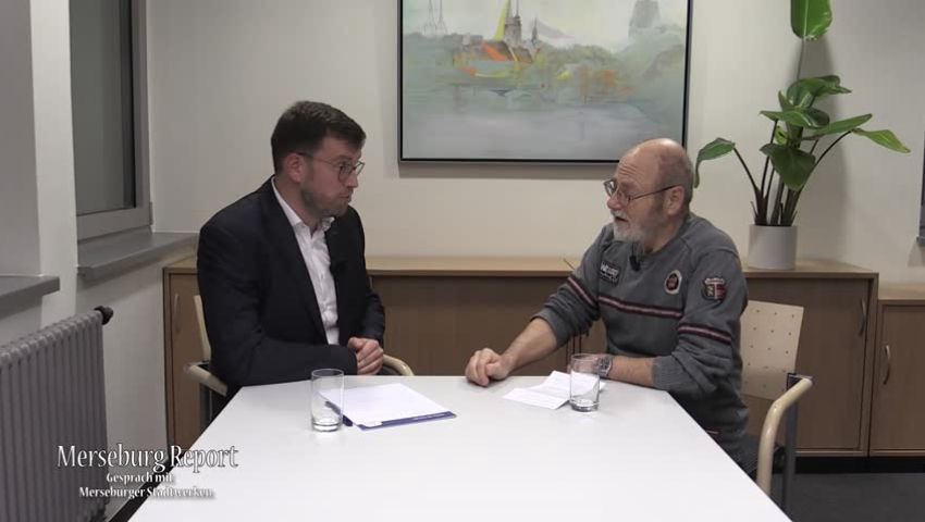 Merseburg Report Gespräch mit Merseburger Stadtwerken