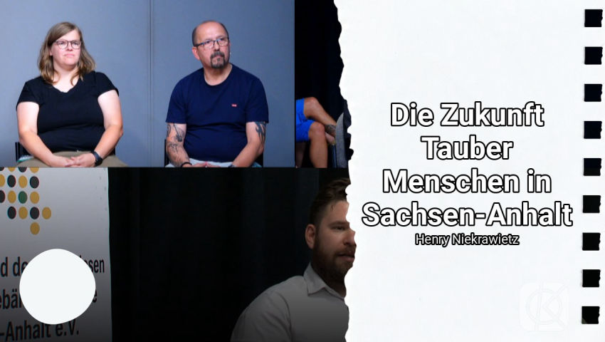 Die Zukunft Tauber Menschen in Sachsen-Anhalt