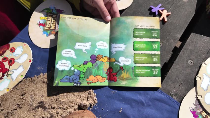 Abgewürfelt: Freiluftwelten - das Outdoor-Brettspiel