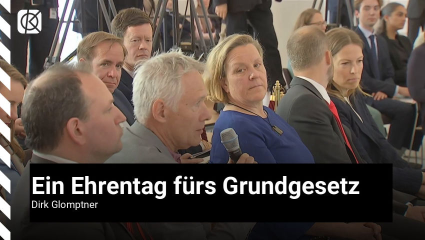 Ein Ehrentag fürs Grundgesetz