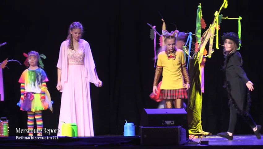 Weihnachtsrevue der Tanzgruppe Merseburg Meuschau 2025 im CCE Leuna