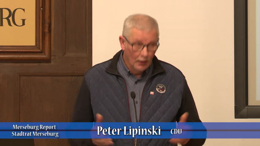 Merseburg Report Sitzung des Stadtrates von Merseburg vom 18.12.2025