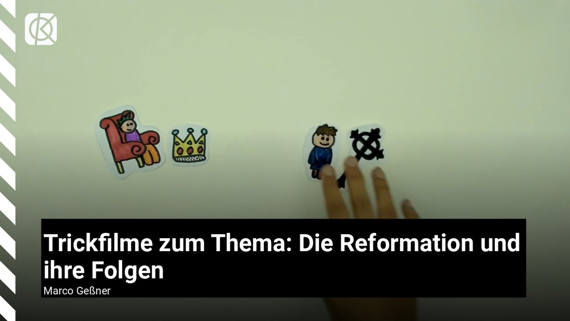 Trickfilme zum Thema: Die Reformation und ihre Folgen